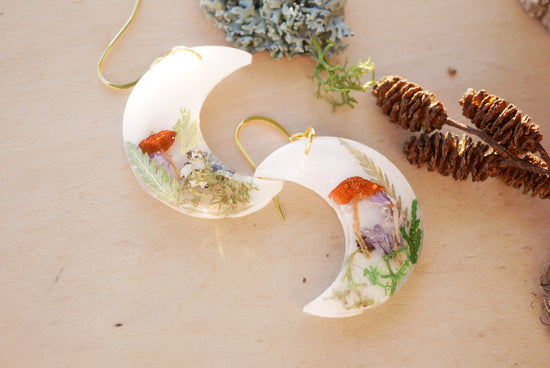 Woodland Moon Earrings