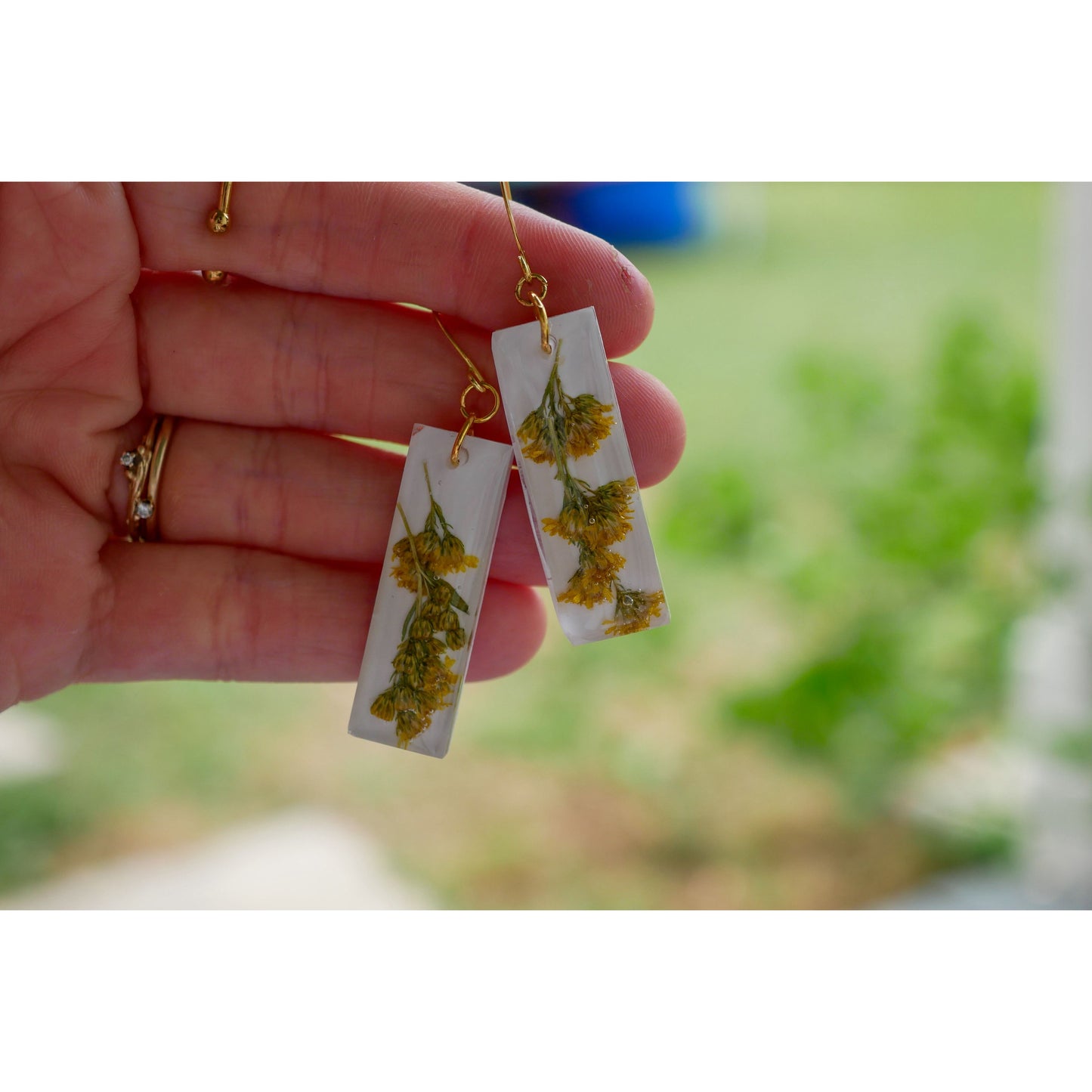 Goldenrod earrings