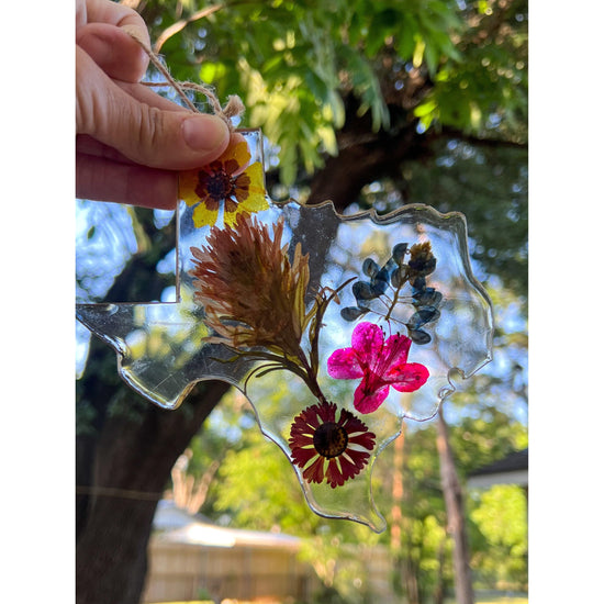 Texas wildflower ornament  wall art