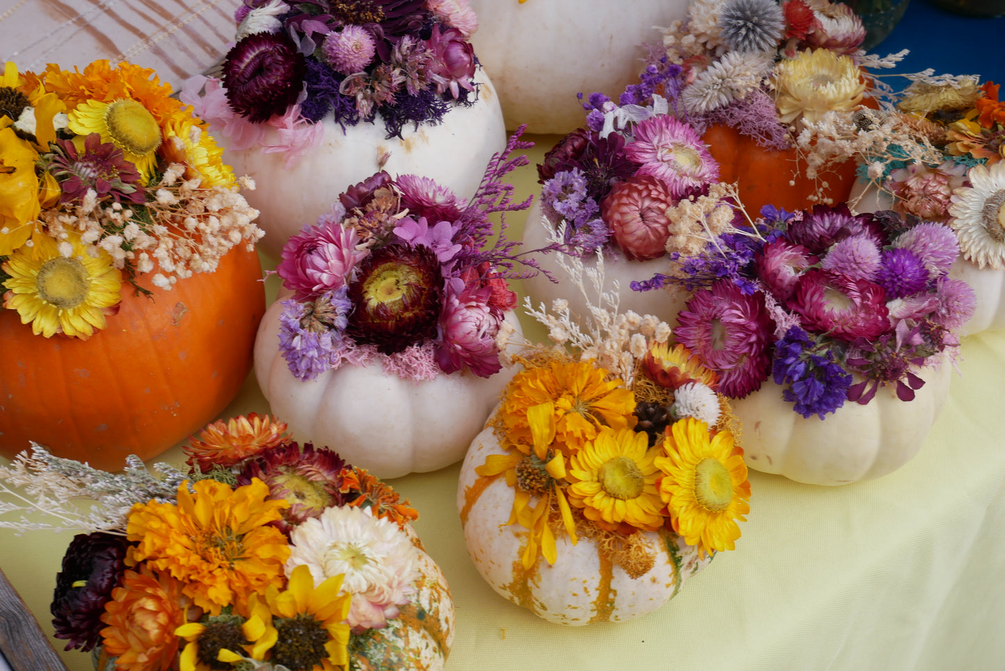 Floral Pumpkins