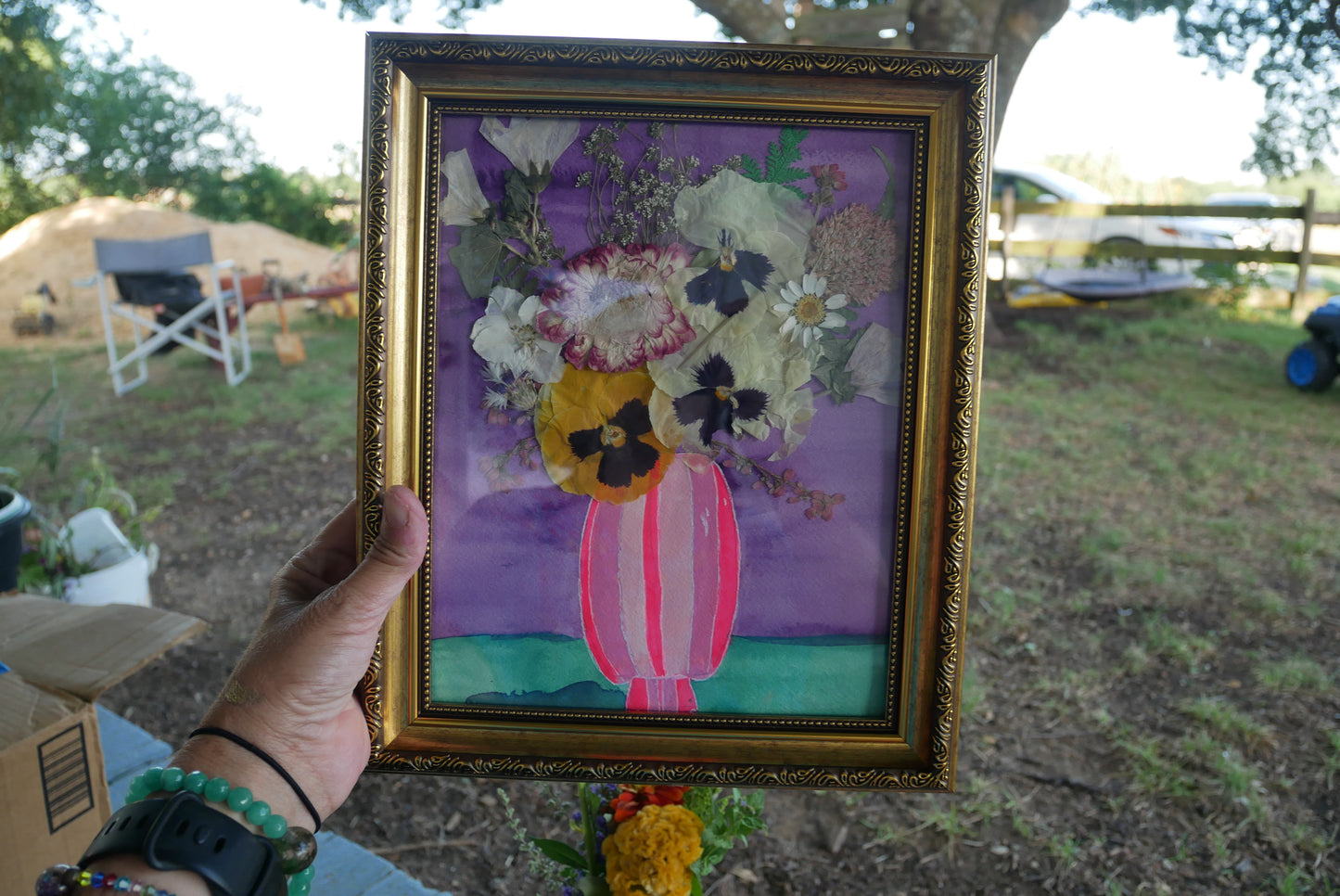 RSVP Pressed flower workshop -Lost Oak Winery