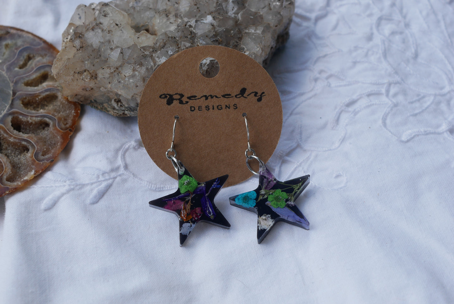 Rainbow star dangles