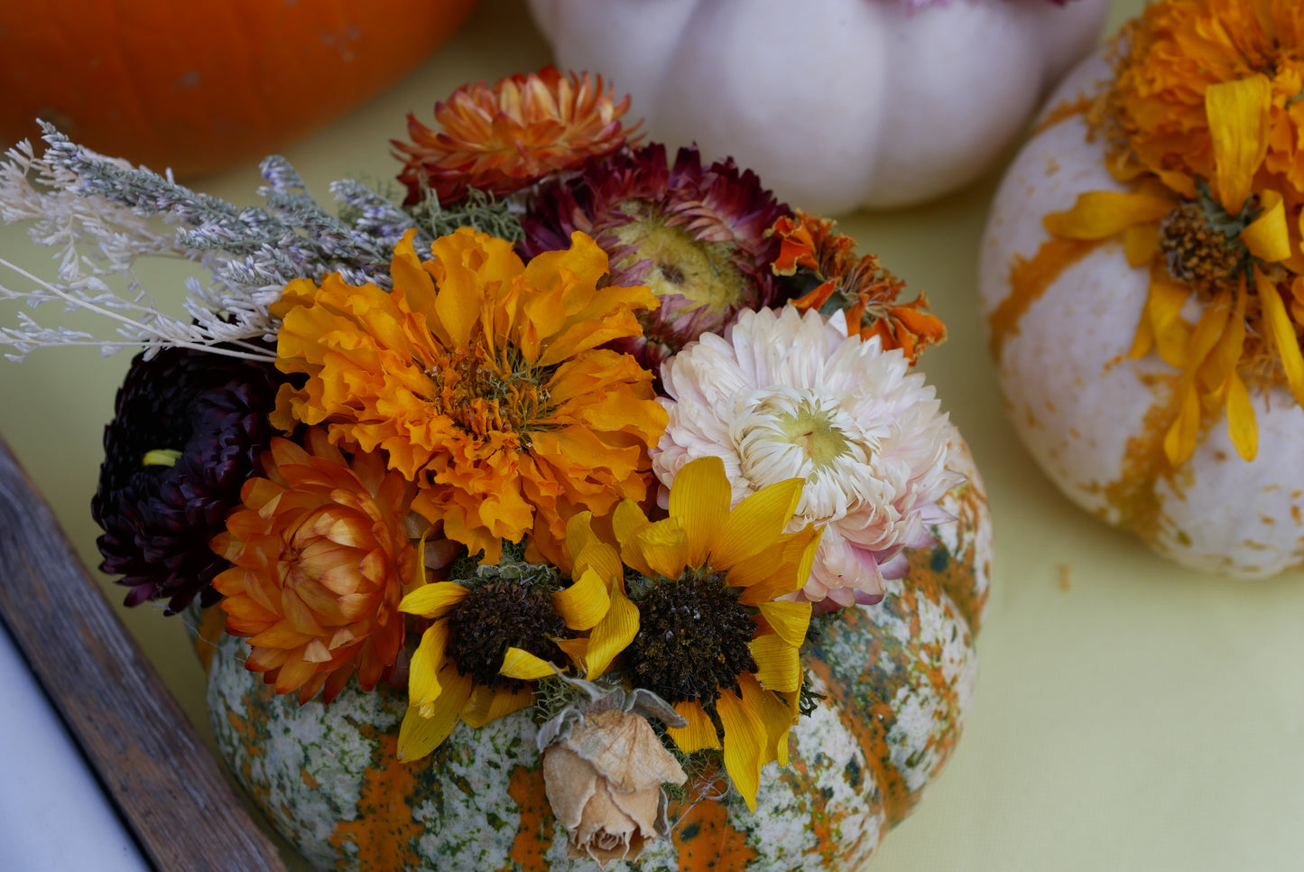 Floral Pumpkins