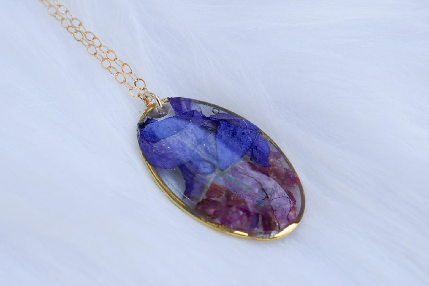 July Birth Flower and Birthstone Necklace – Ruby & Larkspur for Meaningful July Birthdays, birthflower jewelry, genuine birthstone necklace