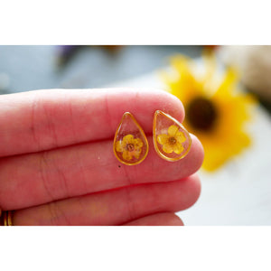 tiny yellow studs