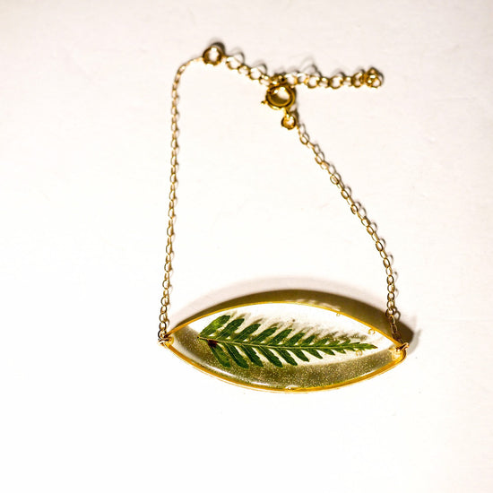Load image into Gallery viewer, Fern Leaf Bracelet
