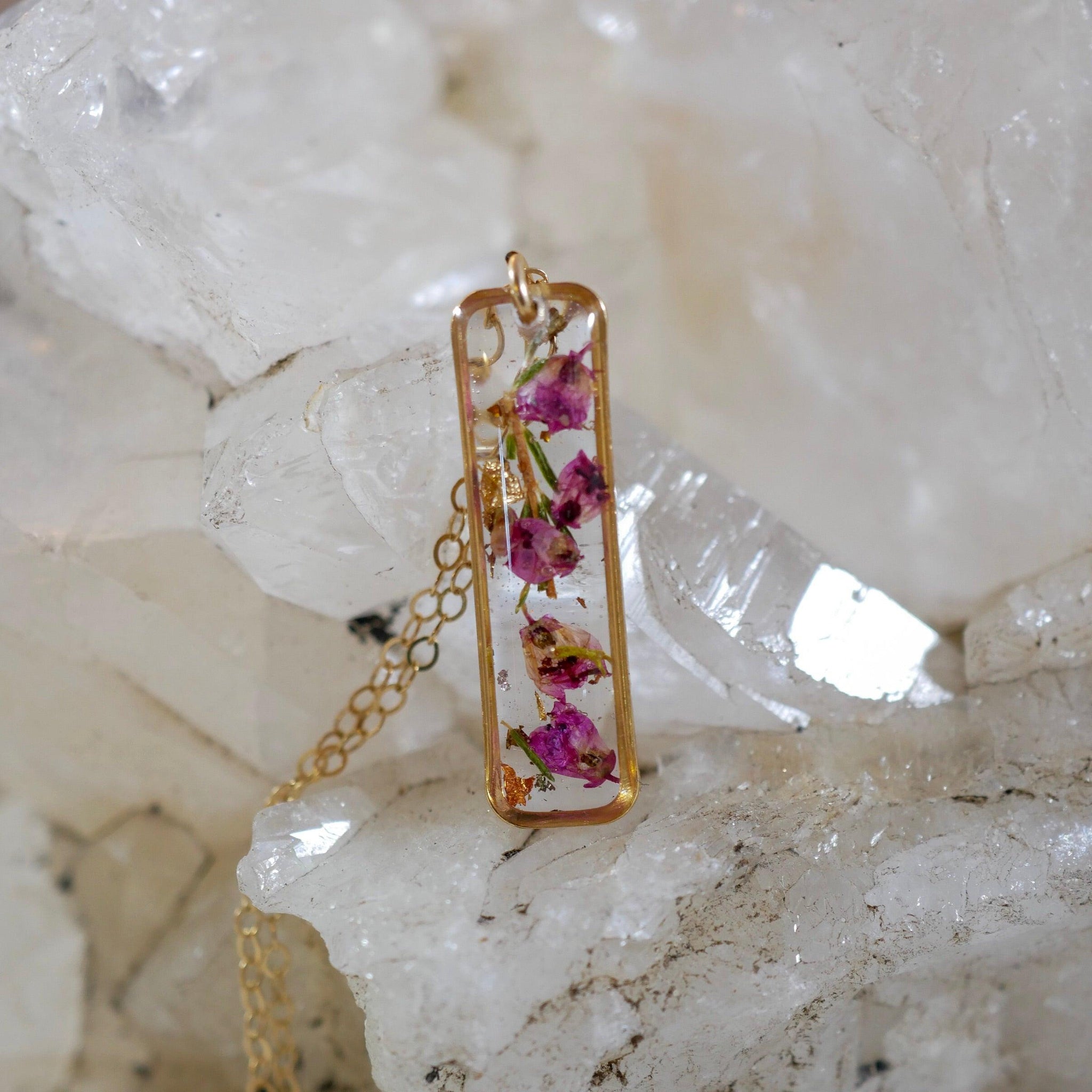 Heather Vertical Bar necklace