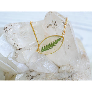 Dainty Fern Marquise Bracelet