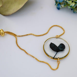 Texas Bluebonnet petal bracelet