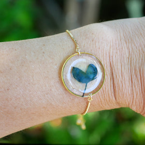 Texas Bluebonnet petal bracelet