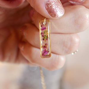Heather Vertical Bar necklace