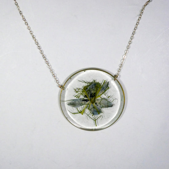 Love in a Mist Necklace